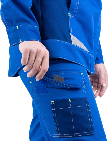 Куртка ТУРБО SAFETY женская (василек/синий)