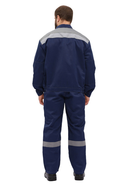 Костюм ЛЕГИОН с ПК (т.синий/серый)