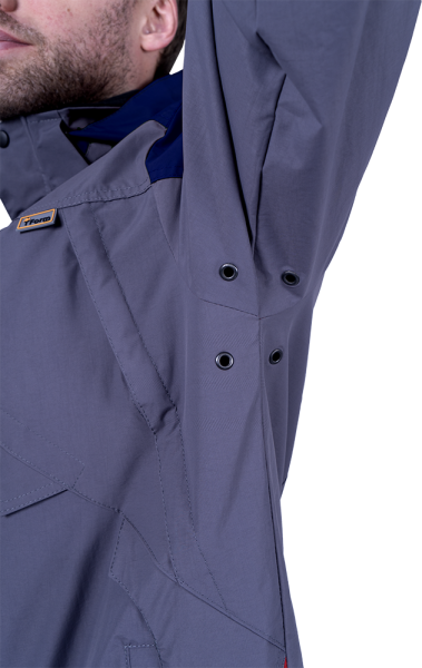 Куртка-штормовка РЕСПЕКТ (серый)