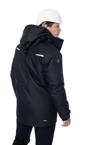 Парка BRODEKS KW 215 зимняя (черный)