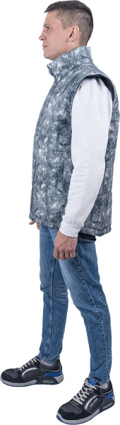 Жилет САТУРН зимний (серый)