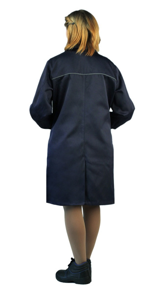 Халат ВАЛЕНТ женский (т.синий)