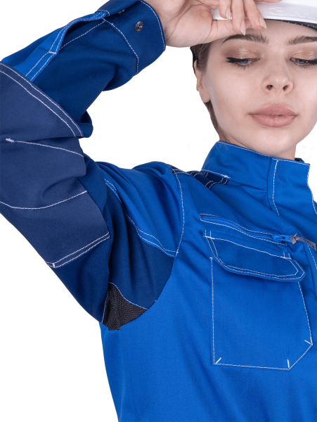 Куртка ЭДВАНС женская (василек/синий)