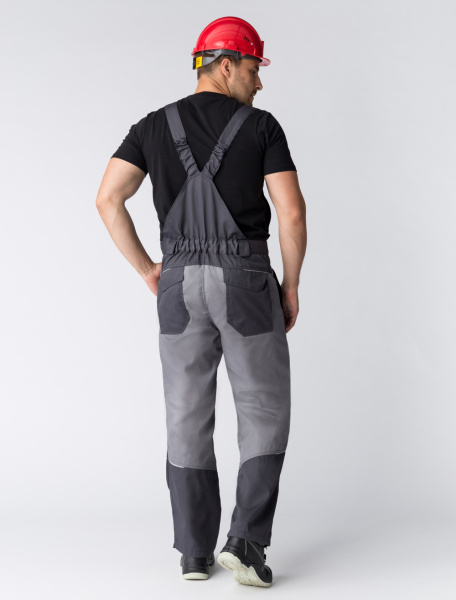 Полукомбинезон ЛИДЕР IMP (т.серый/серый)