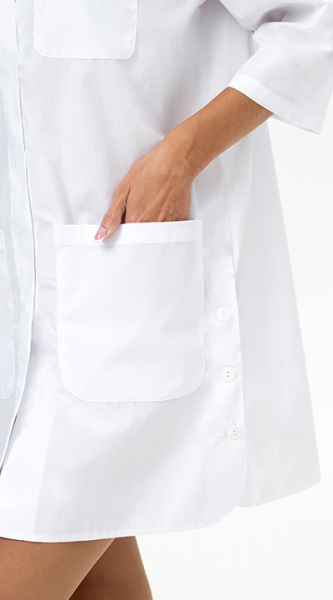 Халат МАРТА (белый)