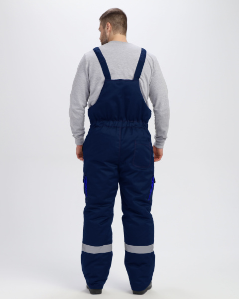 Костюм НЕЙЧ-ПРЕМИУМ CH зимний с ПК (т.синий/васильковый)