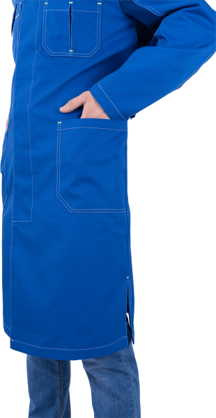 Халат ТУРБО SAFETY (василек/синий)