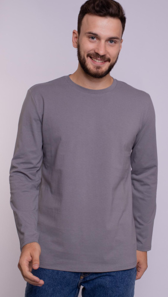 Лонгслив PREMIUM (серый)