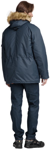 Куртка АЛЯСКА ЛЮКС зимняя (синий)