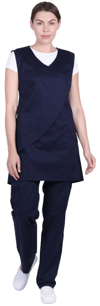 Униформа ВУППИ фартук брюки (синий)