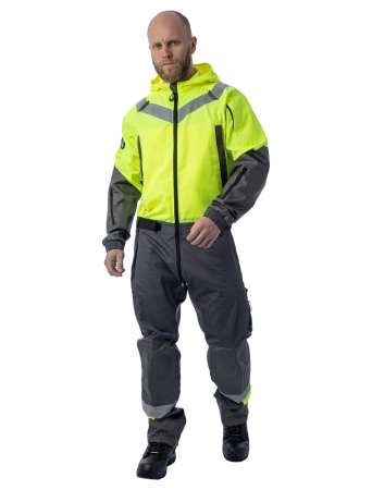 Комбинезон BRODEKS KS 503 (желтый/серый)