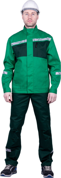 Куртка СТРОНГ (зеленый/т.зеленый)