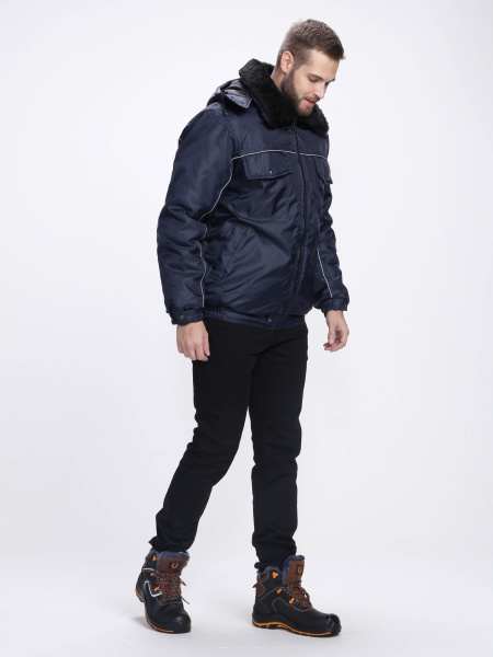 Куртка СТАРТ зимняя (т.синий)