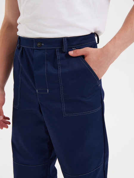 Костюм КОРПУС с БР (синий/черный/василек)