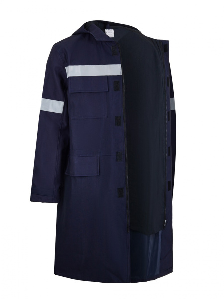 Плащ термостойкий ЭНЕРГИЯ тип ПВУ-1 45,3 (синий)