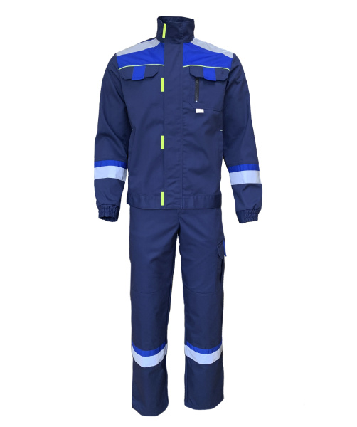 Костюм БРУКЛИН с ПК (синий/василек/черный)