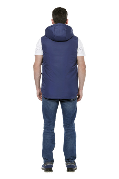 Жилет УНИВЕРСАЛЬНЫЙ зимний (т.синий/серый)