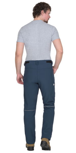 Брюки СИРИУС-СПЕЙС софтшелл (синий)