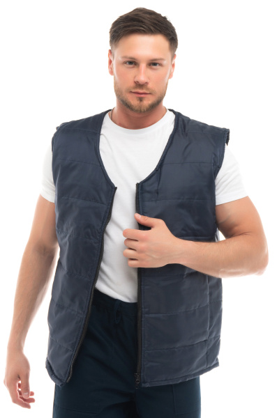 Жилет СТАНДАРТ зимний (т.синий)