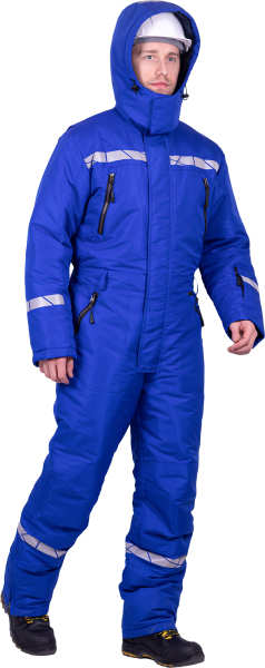 Комбинезон ПИЛОТ зимний (васильковый)