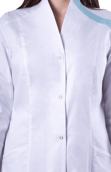 Халат ВОЛНА (белый)