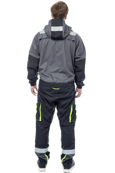 Комбинезон BRODEKS KS 503 (серый/черный)