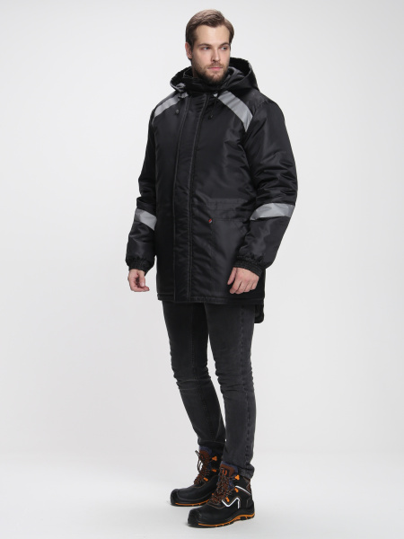 Куртка ПРОГРЕСС зимняя (черный)