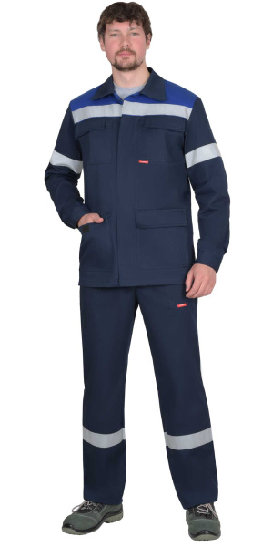 Костюм СИРИУС-СУРГУТ-РОСС с ПК (синий/васильковый)