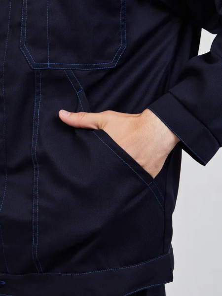 Костюм MOGOTEX 0913-1 с ПК (т.синий/васильковый)