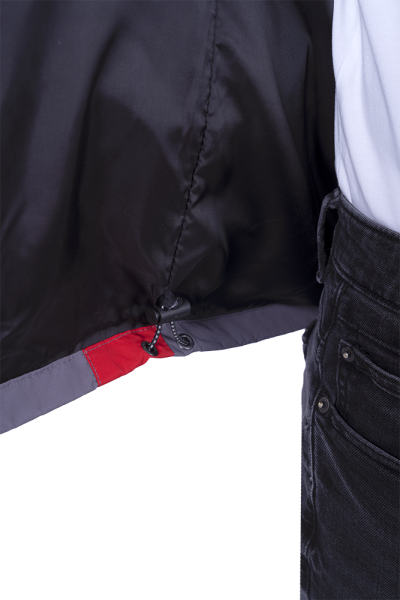 Куртка-штормовка РЕСПЕКТ (синий/красный)