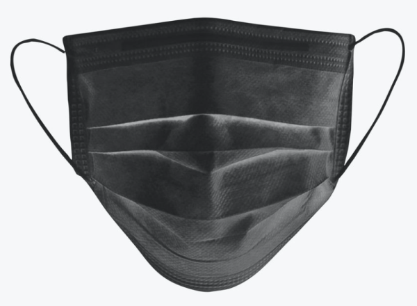 Маска DM-4 BLACK одноразовая (черный)