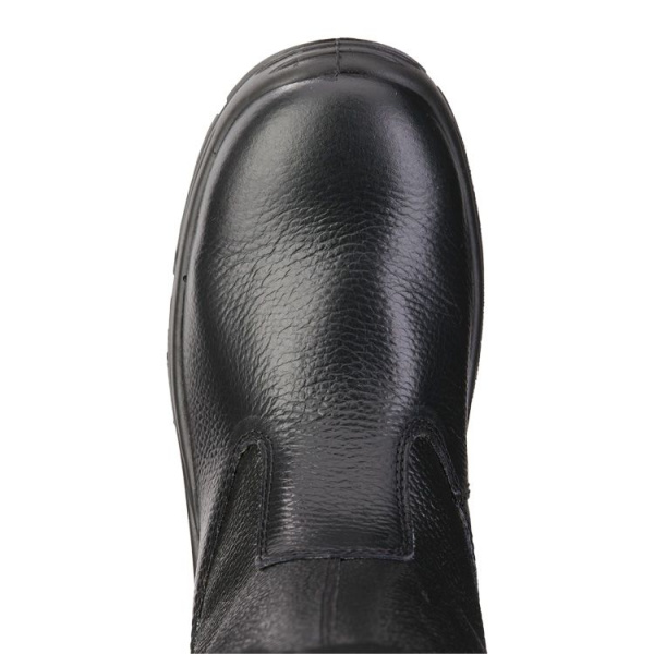 Сапоги ИНДЕВОР ХАРД ПУ/Нитрил шерст.мех с КП (черный)