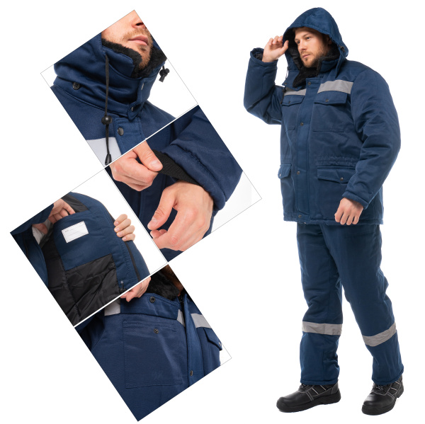 Костюм МАСТЕР зимний грета с ПК (т.синий)