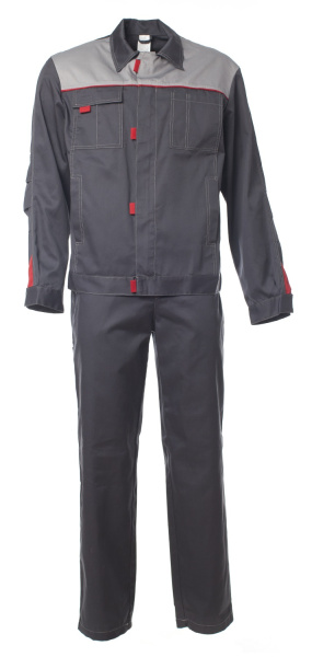 Костюм ФАВОРИТ-1 с БР (т.серый)