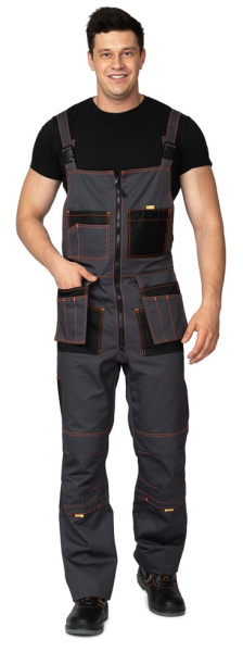 Костюм БРЕНД 2 2020 с ПК (т.серый/чёрный)