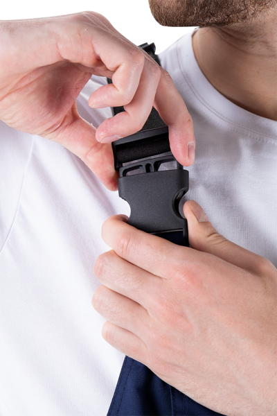 Полукомбинезон ACTIVE FLEX / АКТИВ ФЛЕКС (т.синий/флуоресцентный желтый)