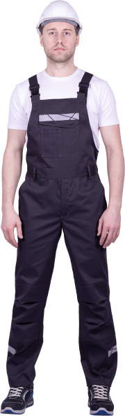 Полукомбинезон СТРОНГ (т.серый)