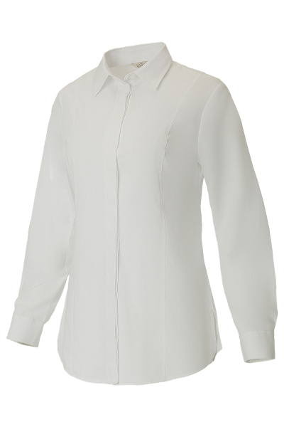 Рубашка КОТПРОФИ КЛАССИК (KOTPROFI CLASSIC) женская удлинённая (белый)