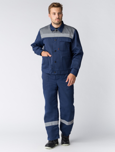 Костюм Т-2 СОП с ПК (т.синий/василек)