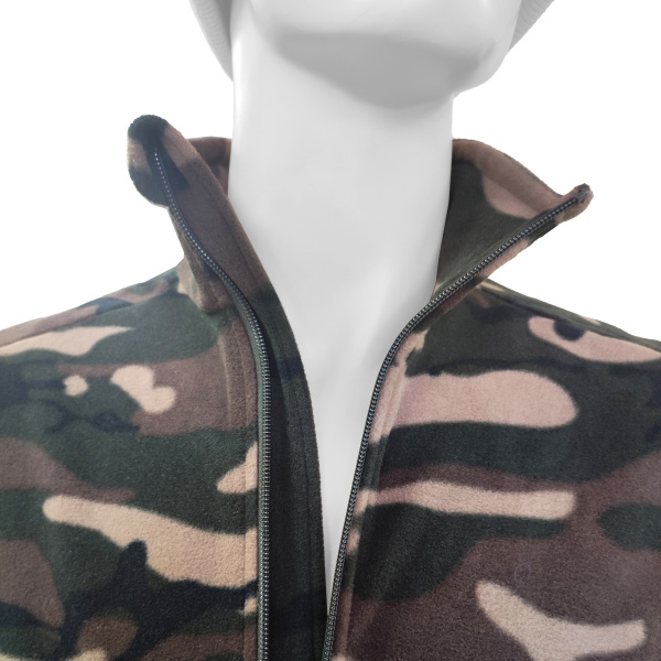 Куртка JF-01 флисовая на молнии (кмф)