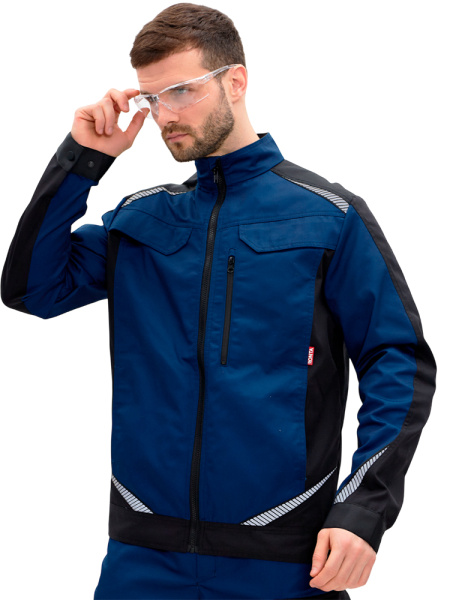 Куртка RONTA KR271 (т.синий/черный)