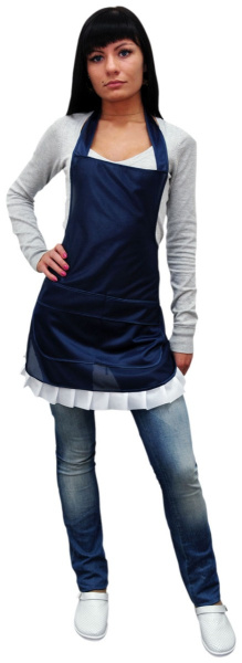 Фартук нейлоновый (т.синий)