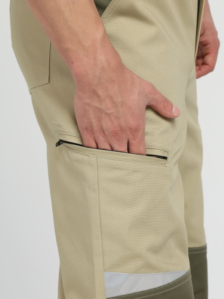 Брюки ЧЕЛСИ CH (хаки/бежевый)
