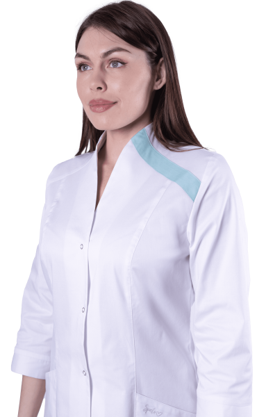 Халат ВОЛНА (белый)