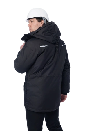 Парка BRODEKS KW 215 зимняя (черный)