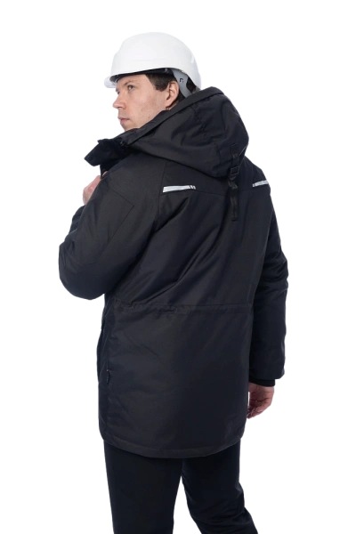 Парка BRODEKS KW 215 зимняя (черный)