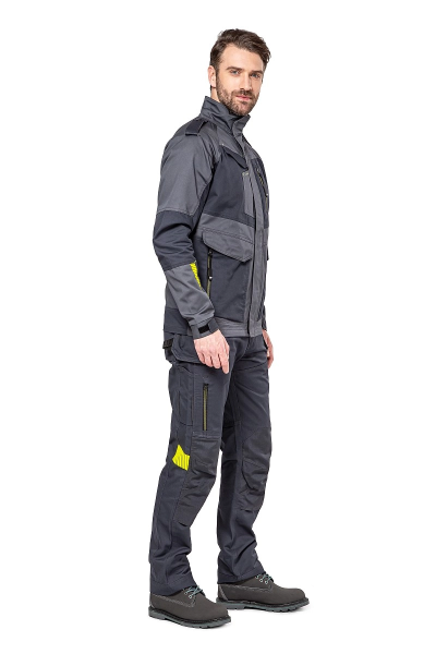 Куртка МИСТ (т.серый/серый)