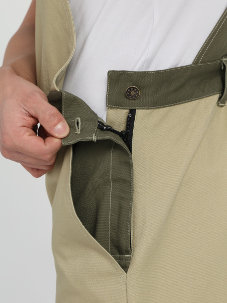 Полукомбинезон ЧЕЛСИ CH (хаки/бежевый)