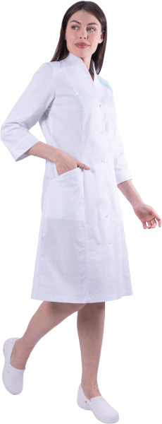 Халат ВОЛНА (белый)