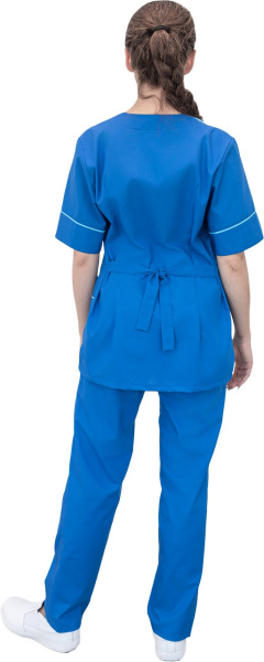 Костюм ШАРМ женский с БР (васильковый)